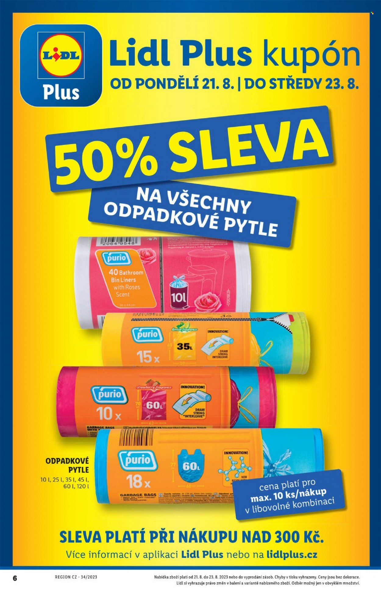 Leták Lidl - 21.8.2023 - 27.8.2023. Strana 10