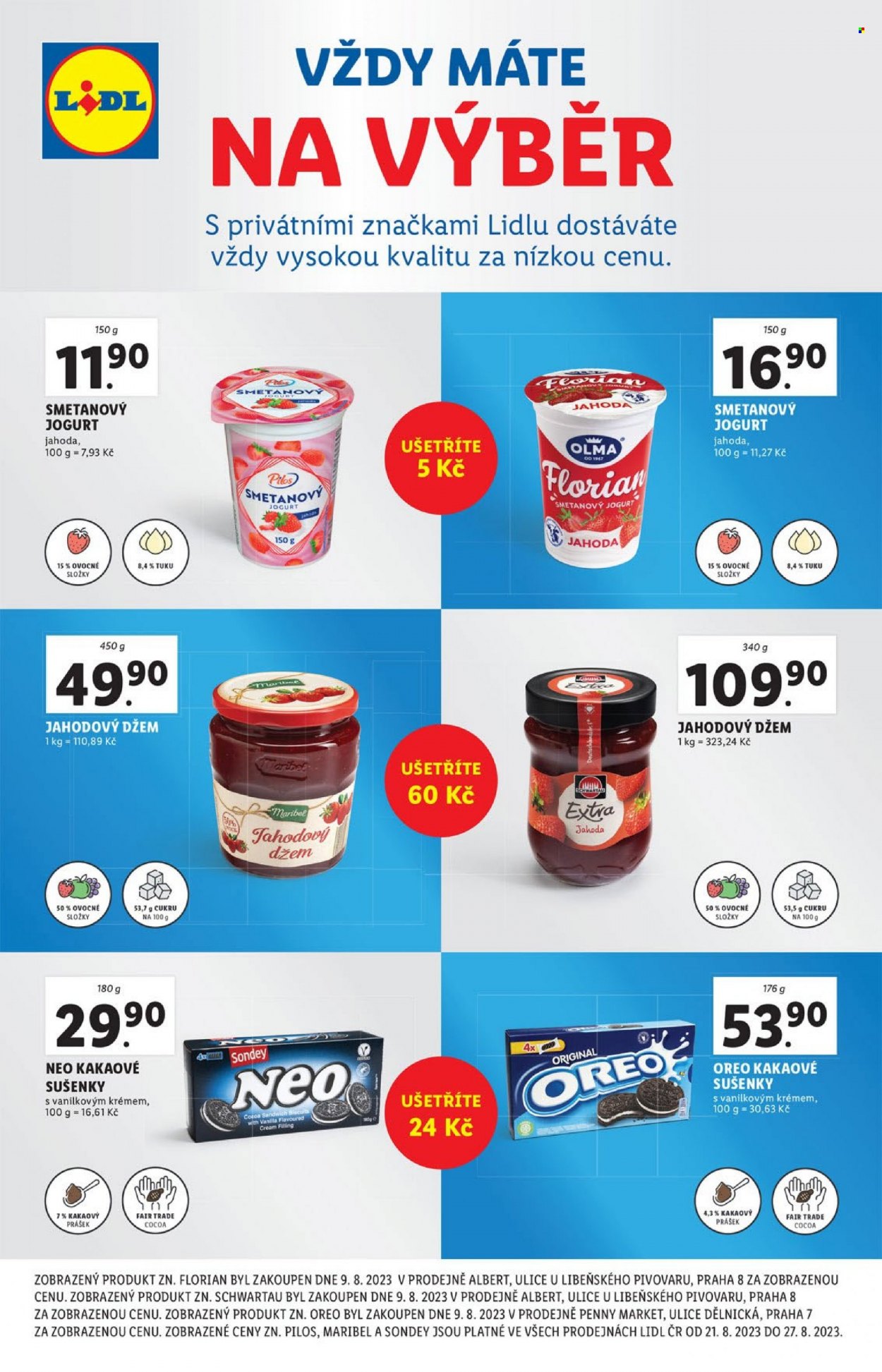 Leták Lidl - 21.8.2023 - 27.8.2023. Strana 11