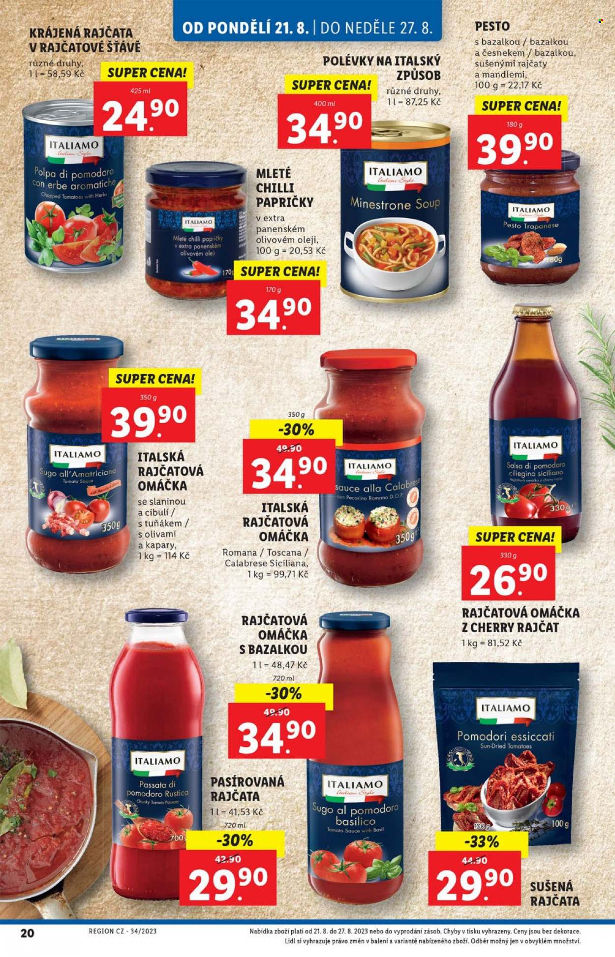 Leták Lidl - 21.8.2023 - 27.8.2023. Strana 24