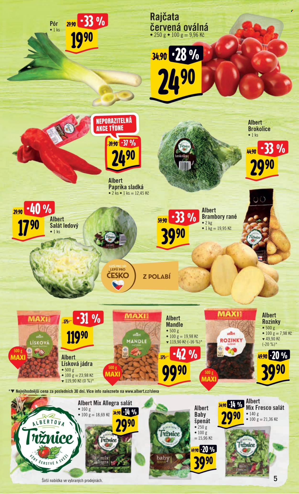 Leták Albert Hypermarket - 23.8.2023 - 29.8.2023. Strana 5