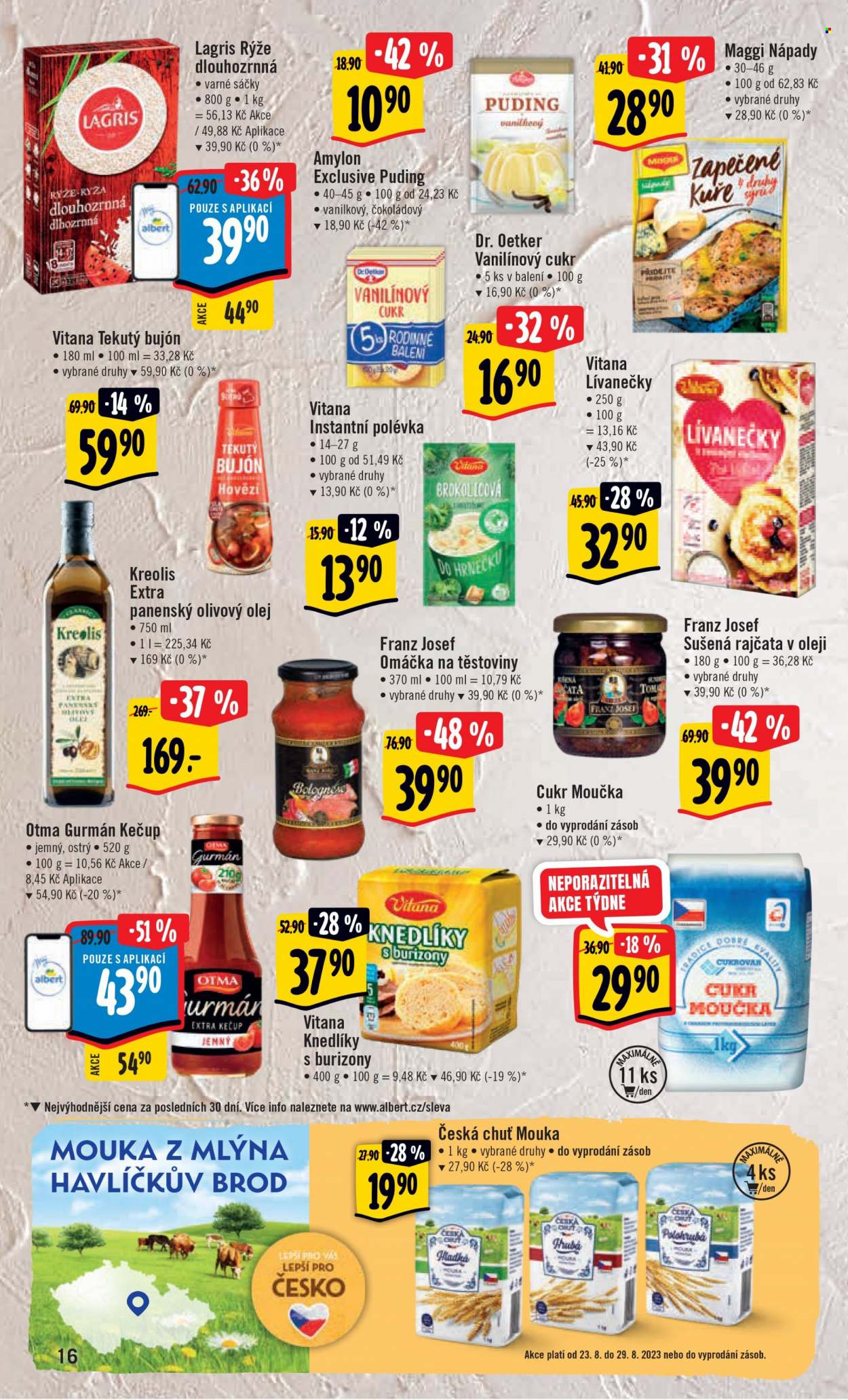 Leták Albert Hypermarket - 23.8.2023 - 29.8.2023. Strana 16