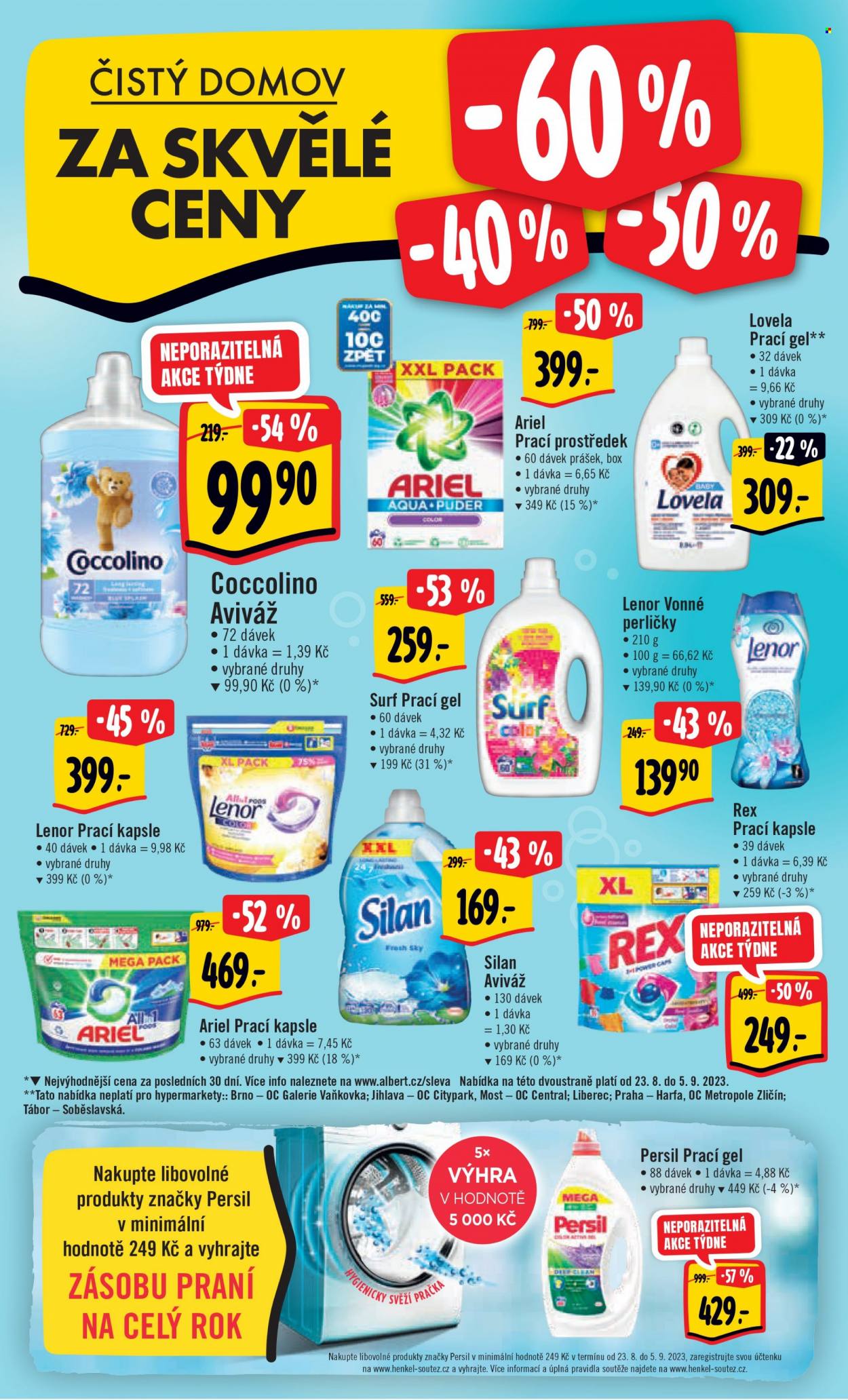 Leták Albert Hypermarket - 23.8.2023 - 29.8.2023. Strana 22