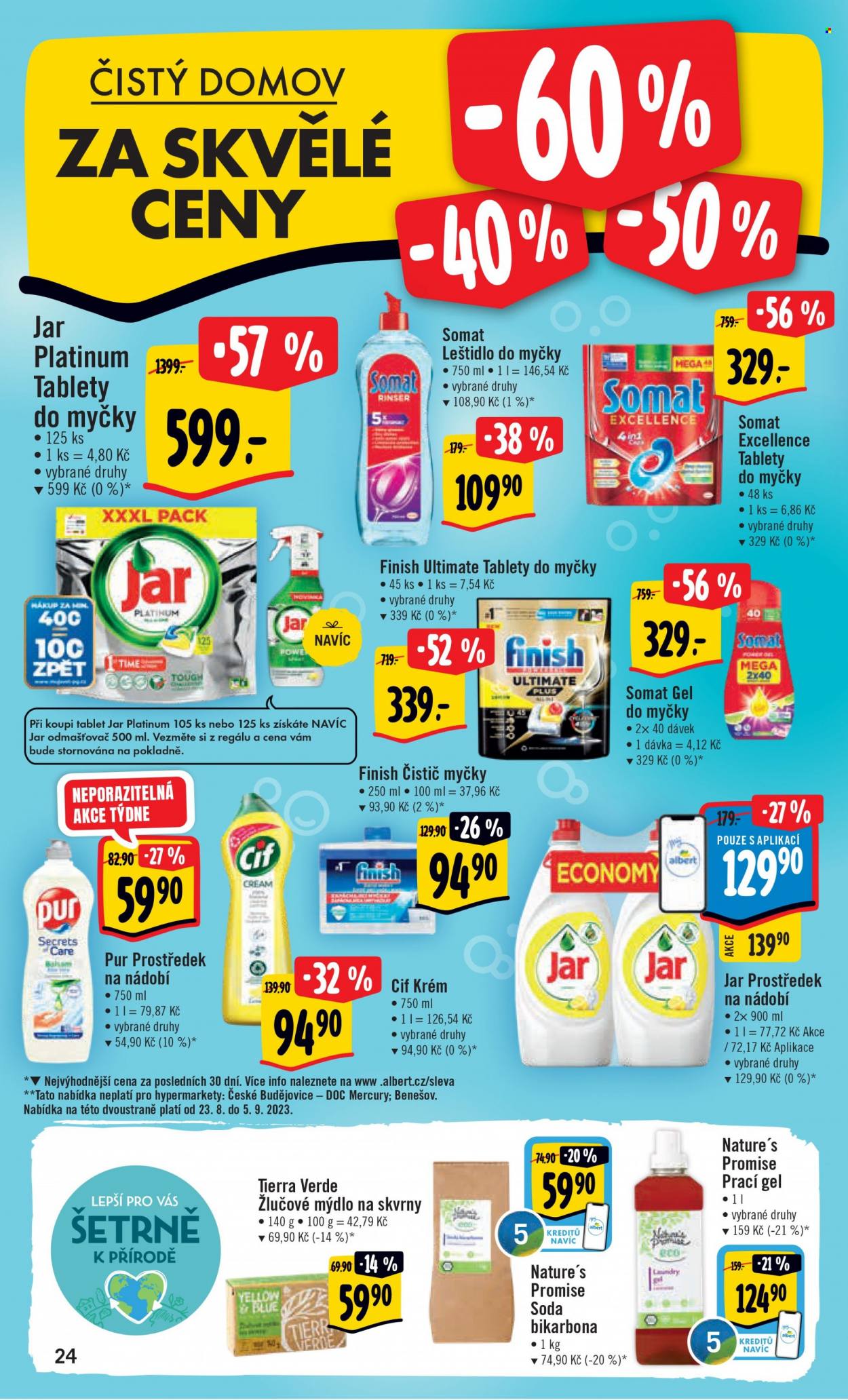 Leták Albert Hypermarket - 23.8.2023 - 29.8.2023. Strana 24