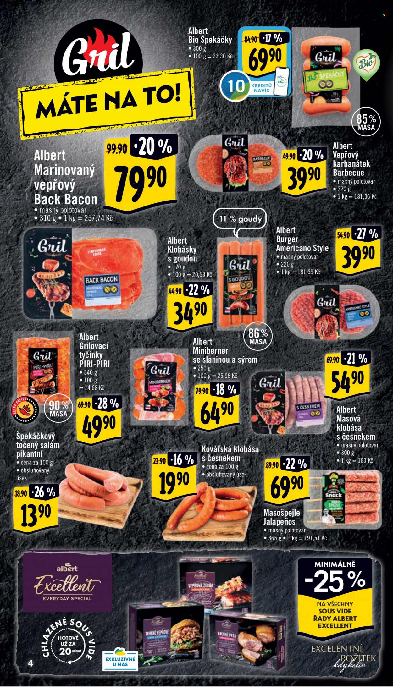 Leták Albert Supermarket - 23.8.2023 - 29.8.2023. Strana 4