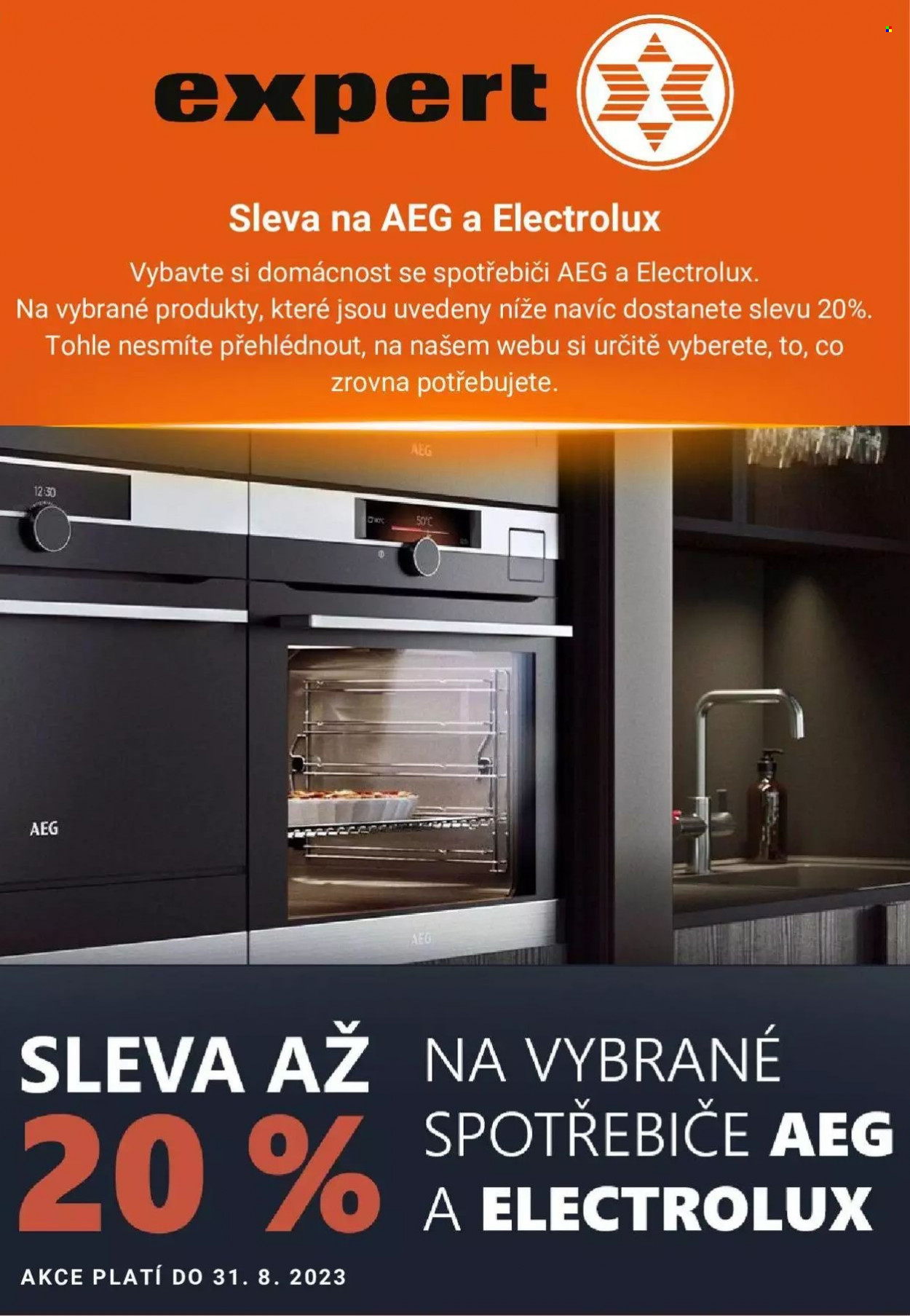 Leták Expert - 20.8.2023 - 31.8.2023. Strana 1