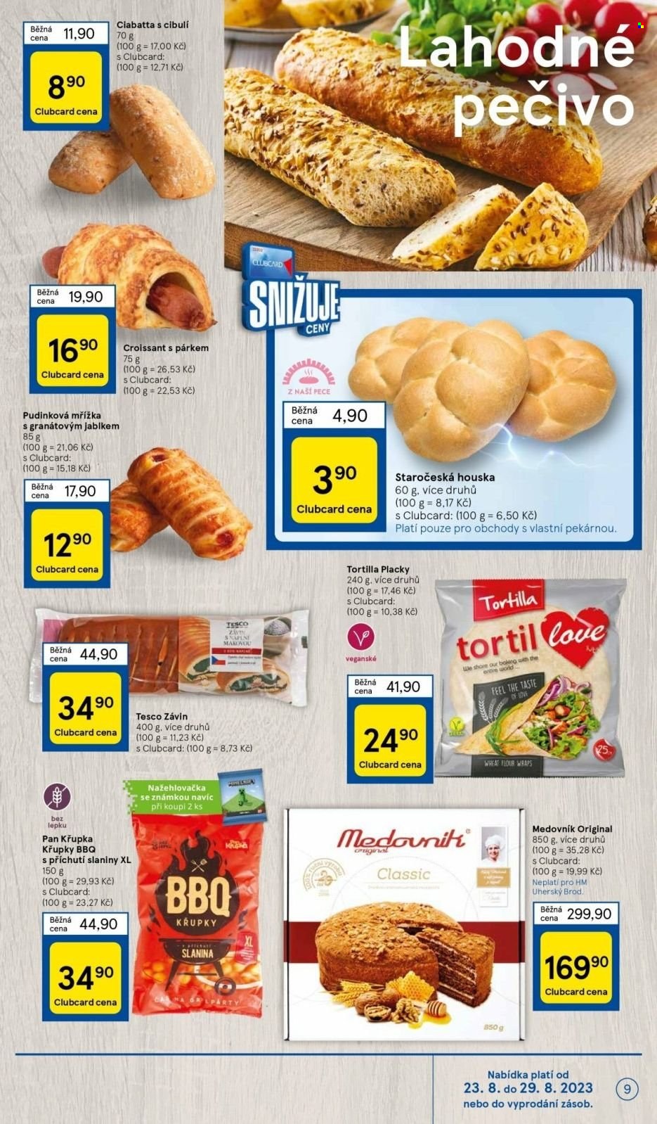 Leták TESCO - 23.8.2023 - 29.8.2023. Strana 9