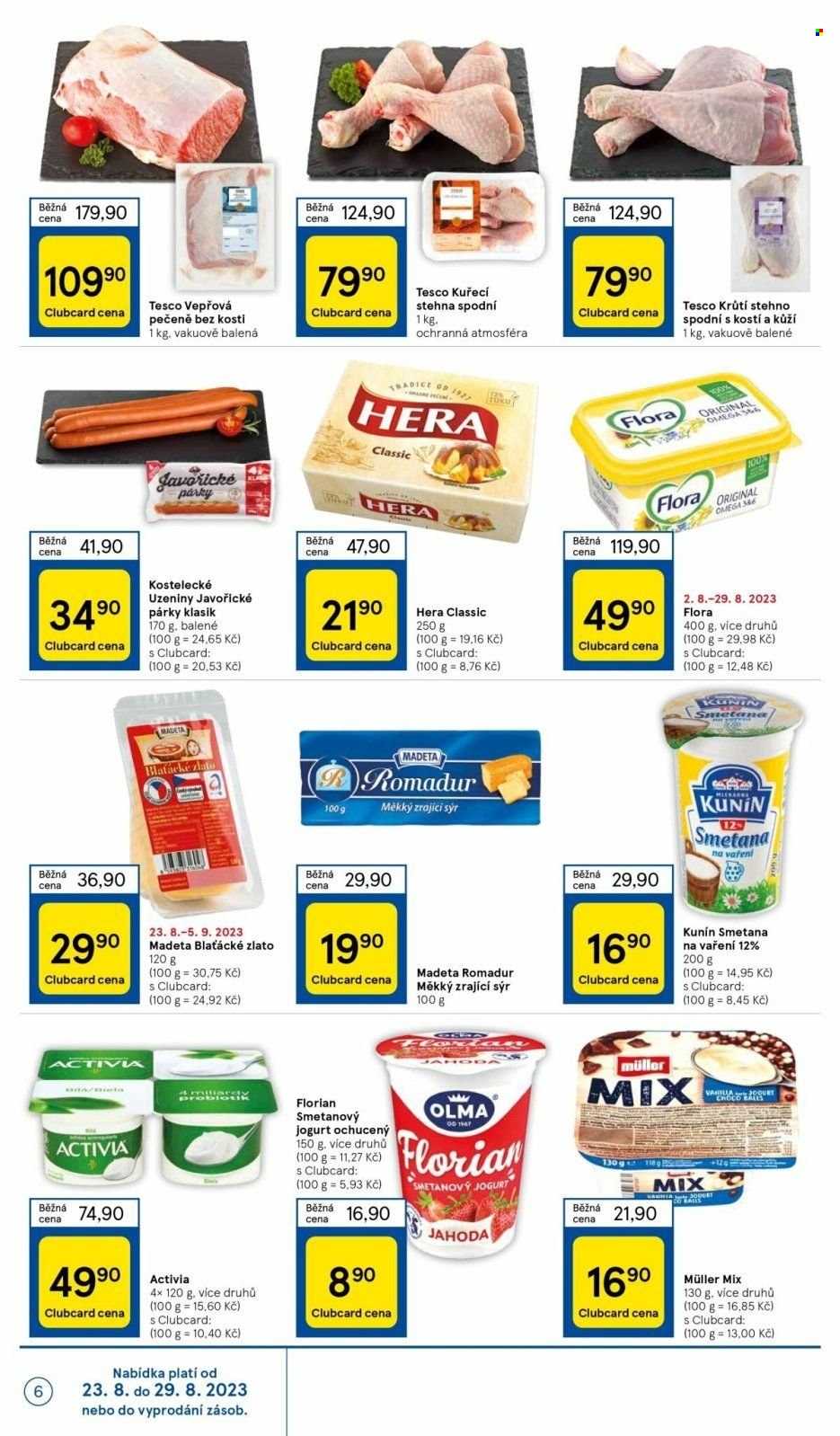 Leták TESCO supermarket - 23.8.2023 - 29.8.2023. Strana 6
