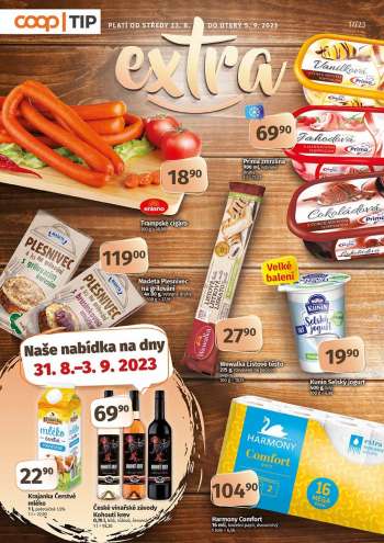 Leták coop TIP - 23.8.2023 - 5.9.2023.