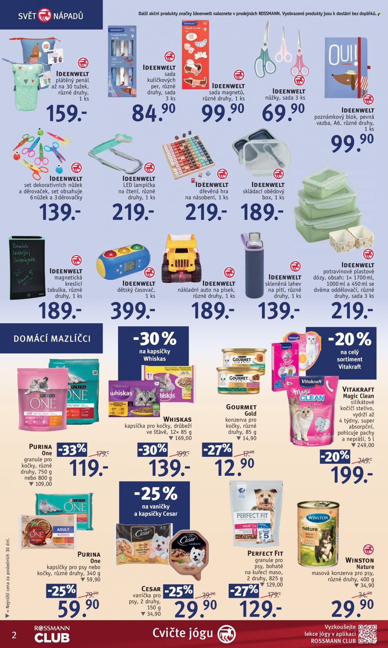 Leták ROSSMANN. Strana 2