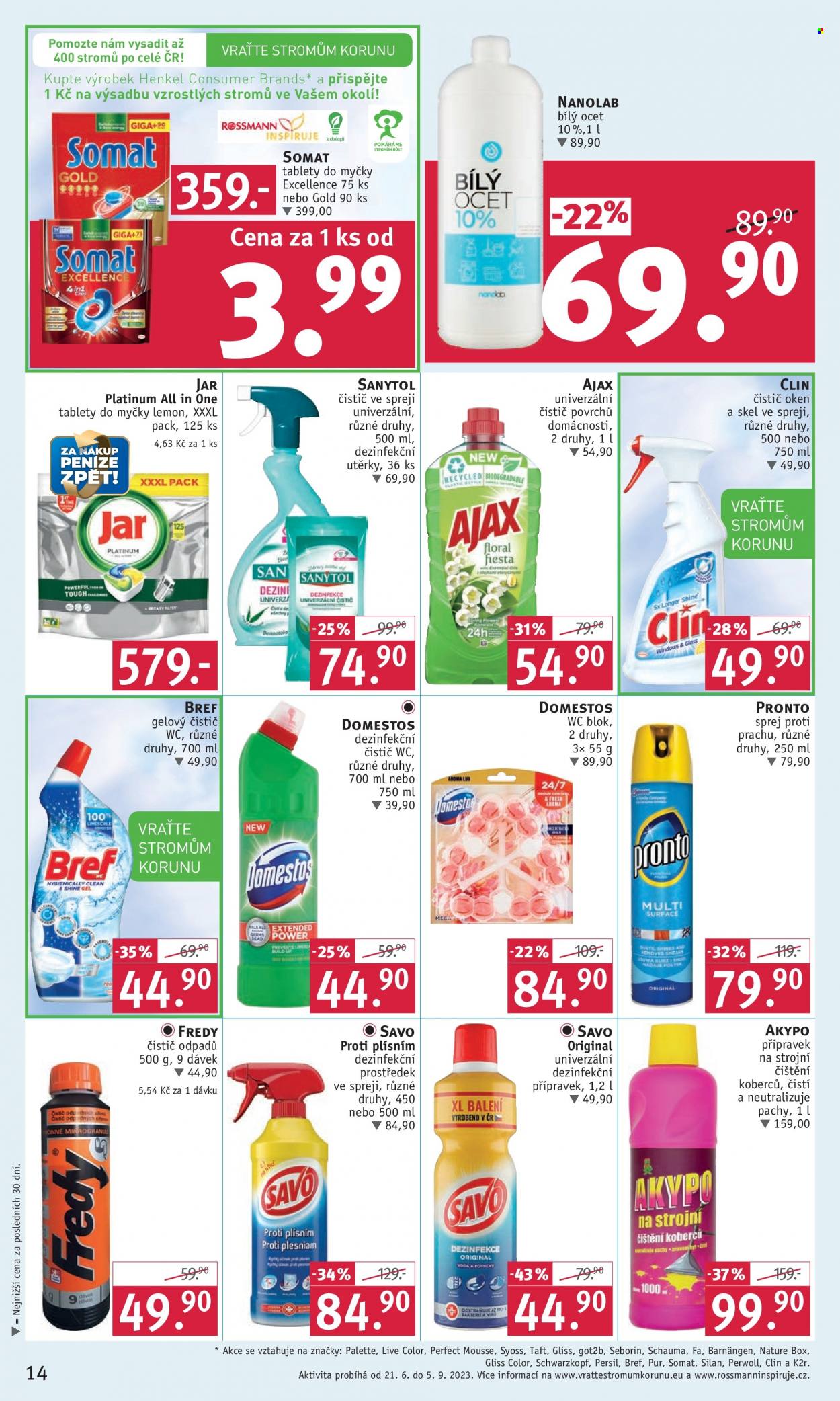 Leták ROSSMANN. Strana 14
