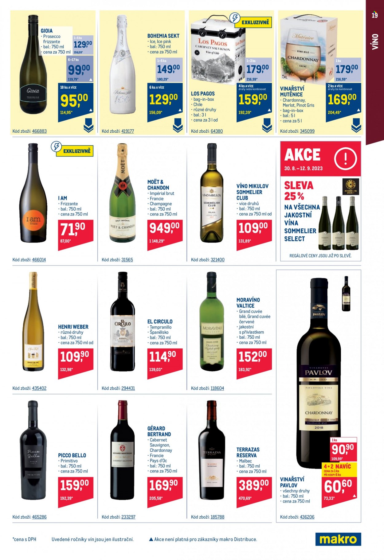 Leták MAKRO - 30.8.2023 - 12.9.2023. Strana 19