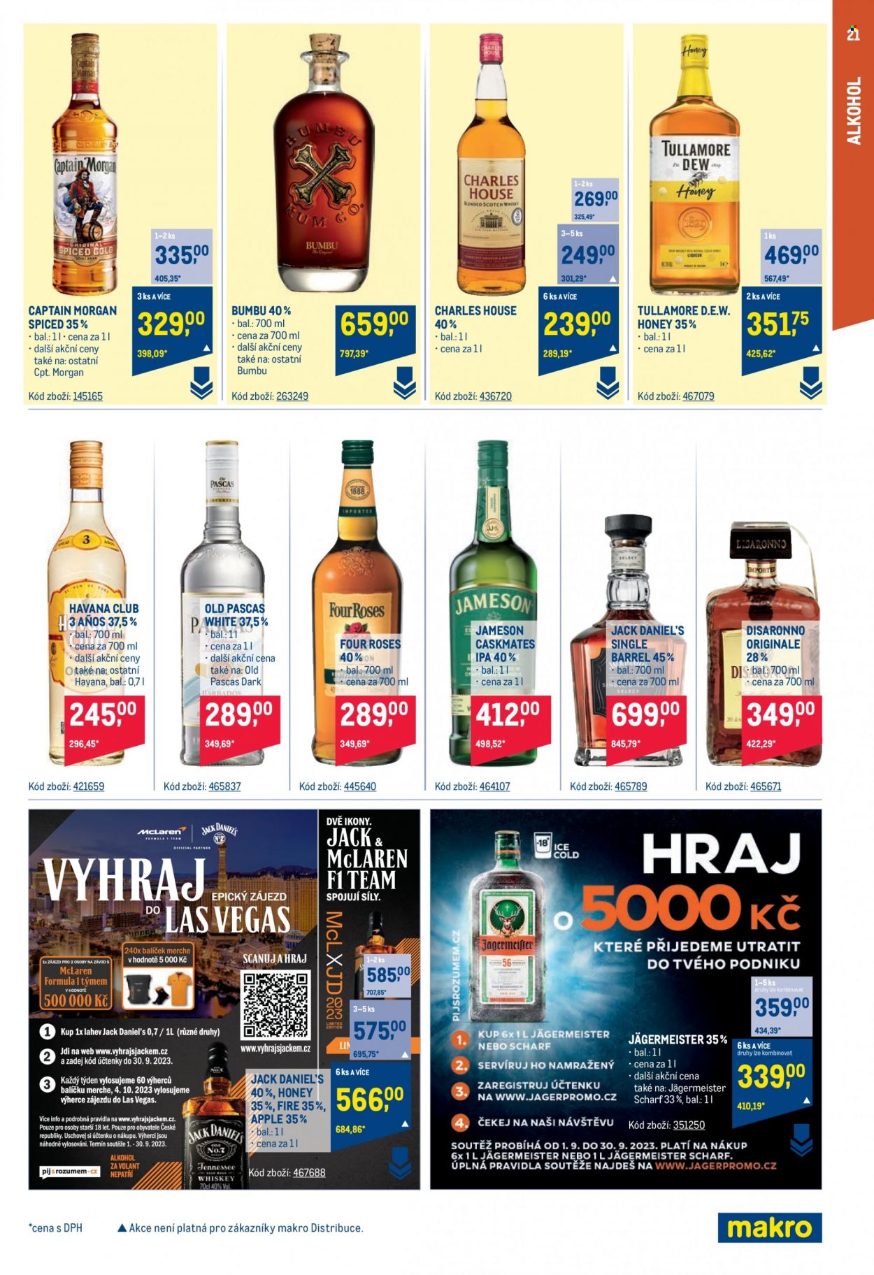 Leták MAKRO - 30.8.2023 - 12.9.2023. Strana 21