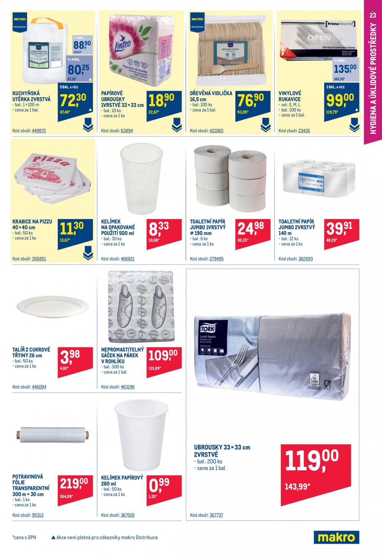 Leták MAKRO - 30.8.2023 - 12.9.2023. Strana 23