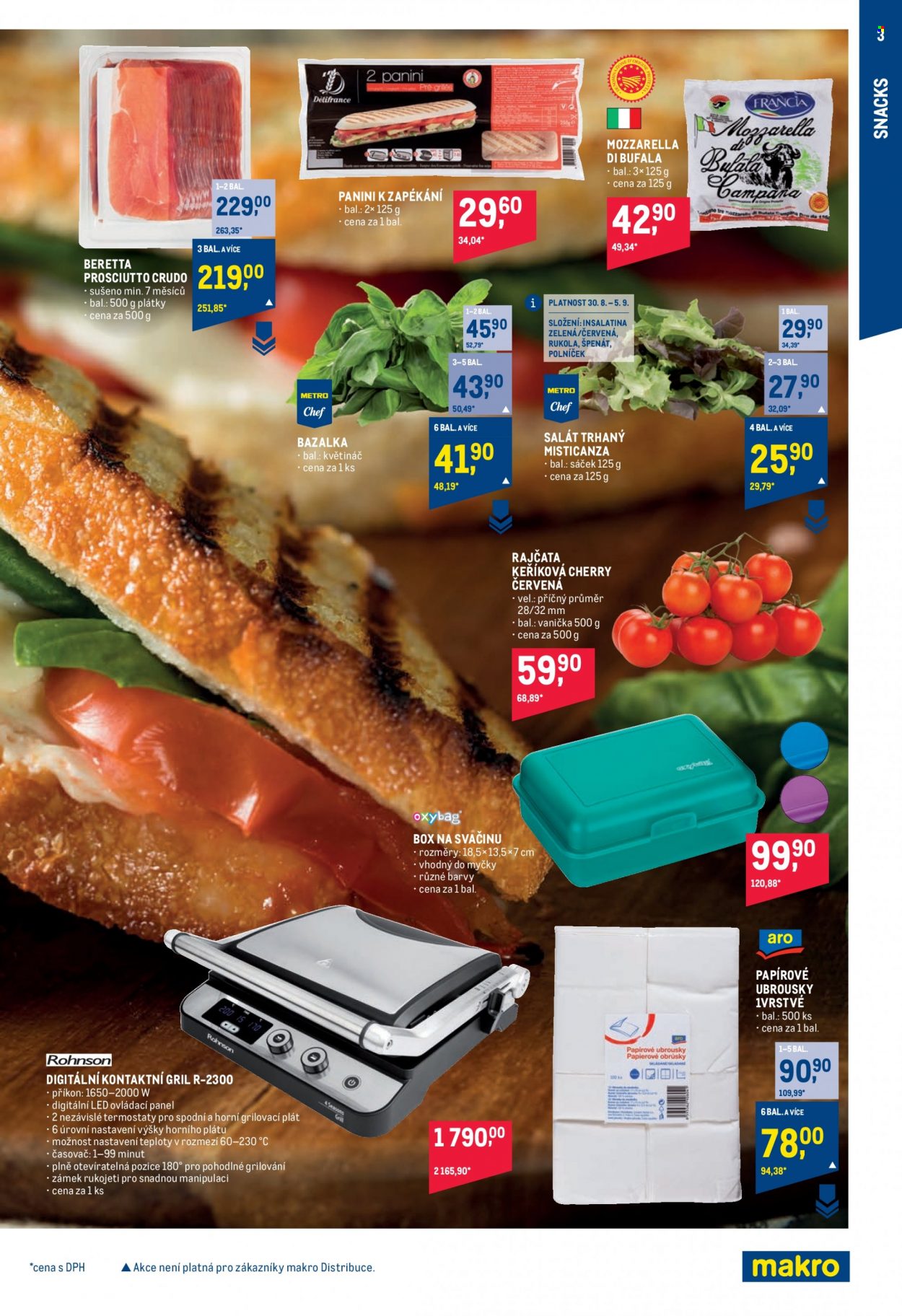 Leták MAKRO - 30.8.2023 - 12.9.2023. Strana 3
