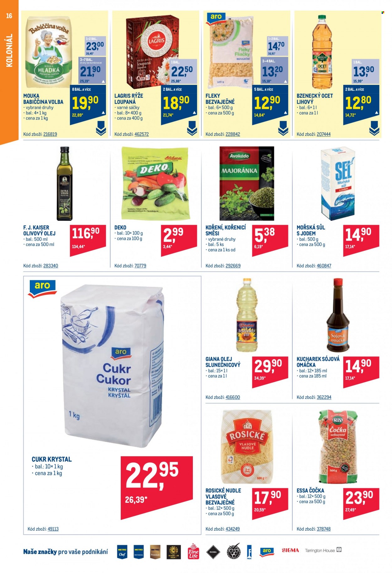 Leták MAKRO - 30.8.2023 - 12.9.2023. Strana 16