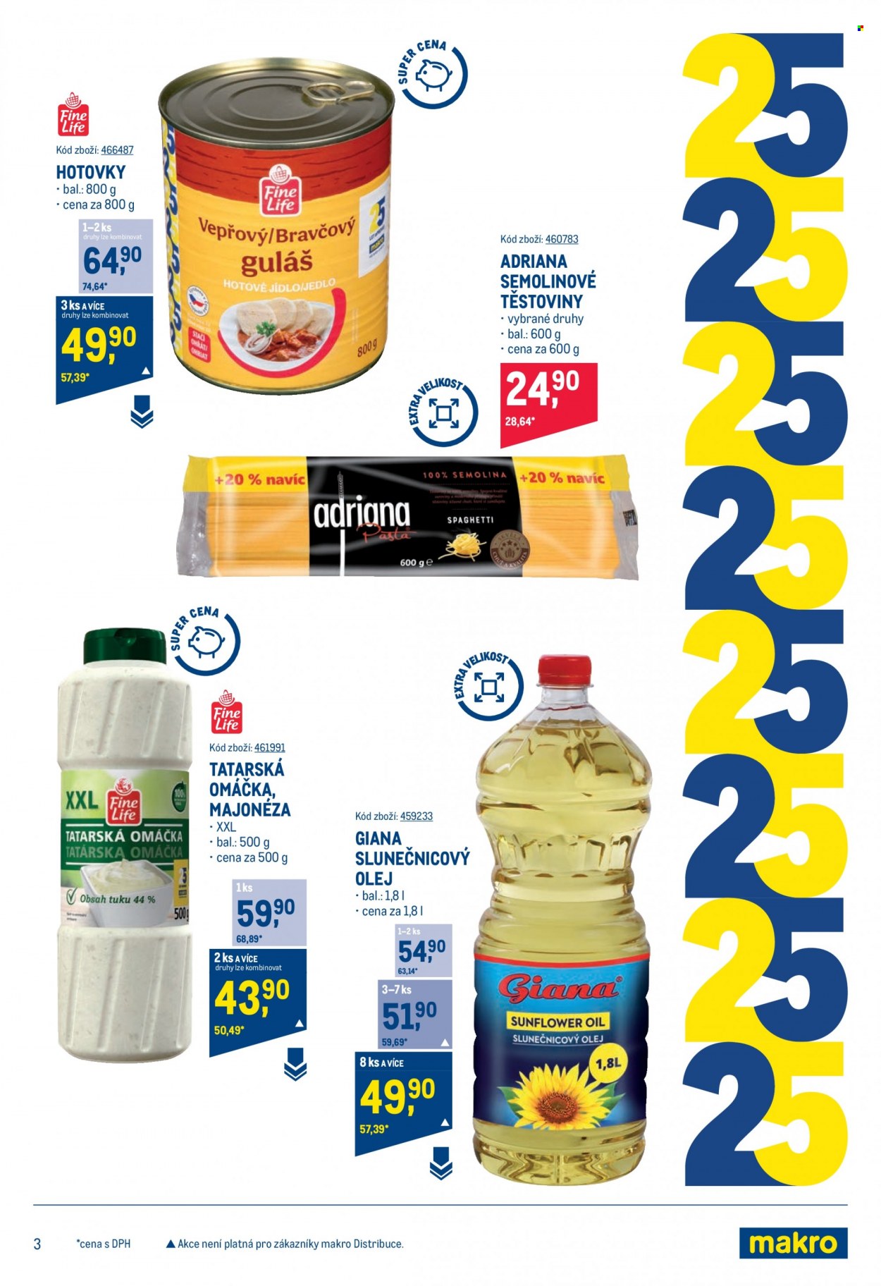 Leták MAKRO - 30.8.2023 - 12.9.2023. Strana 3