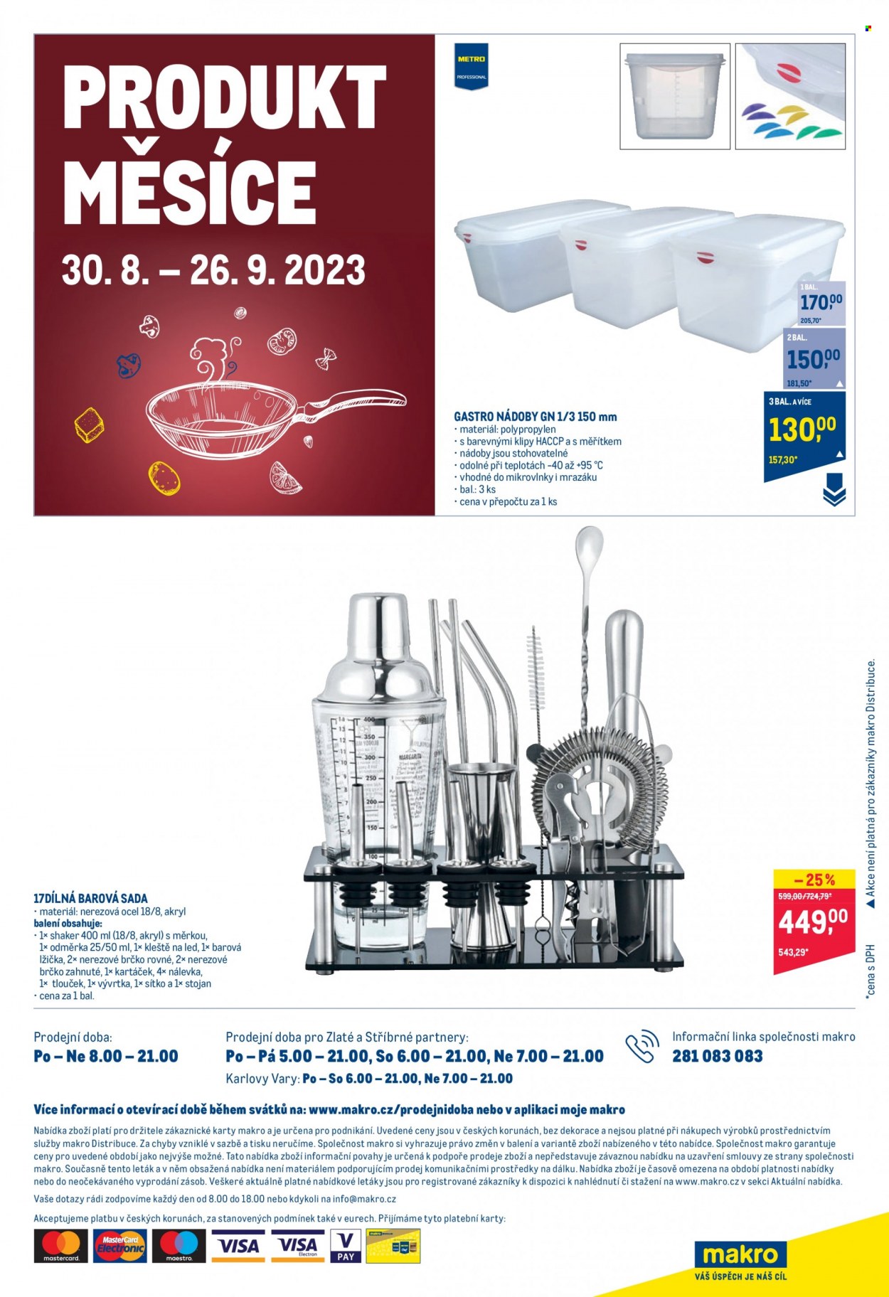 Leták MAKRO - 30.8.2023 - 12.9.2023. Strana 14