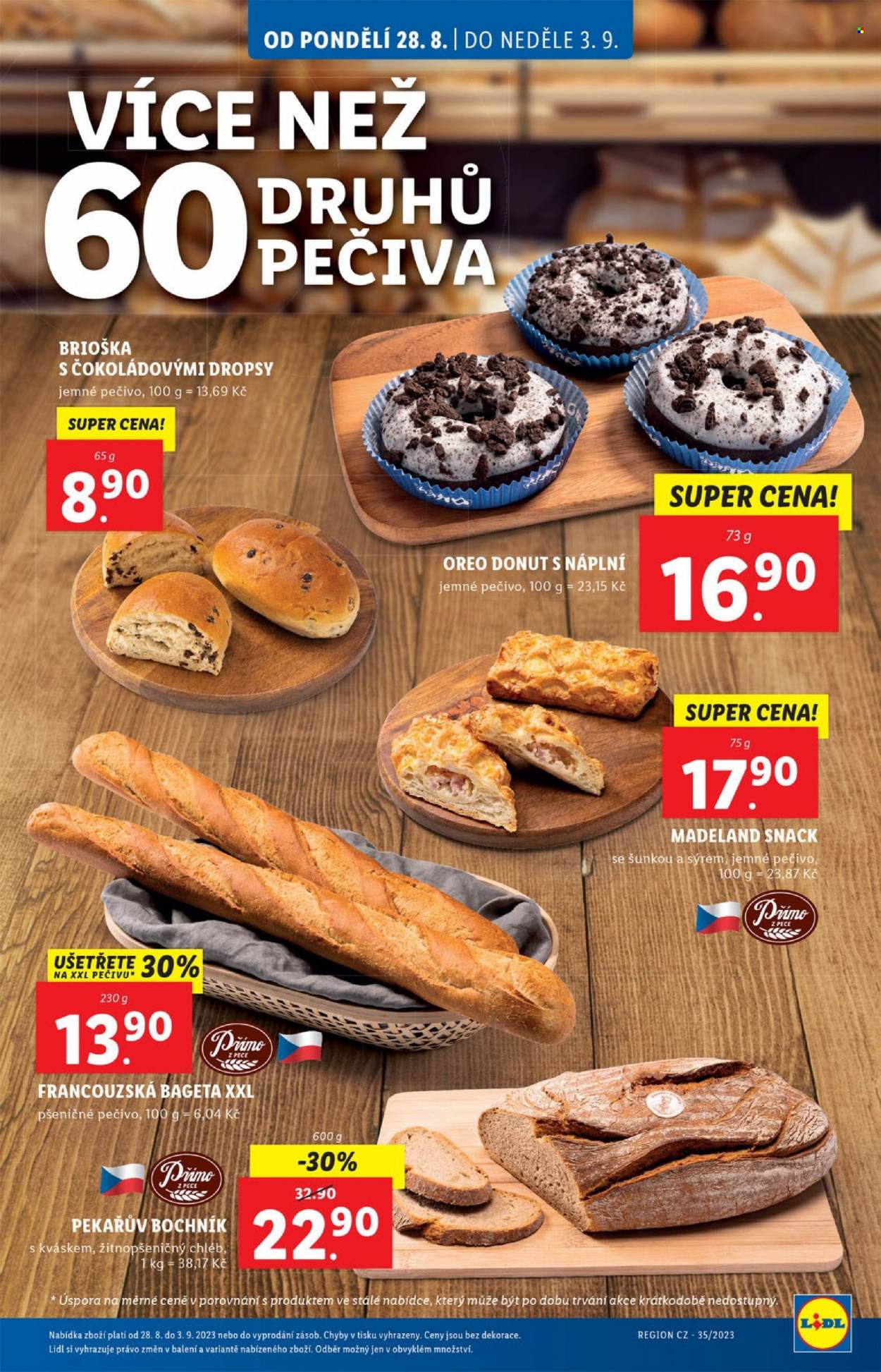 Leták Lidl - 28.8.2023 - 3.9.2023. Strana 3