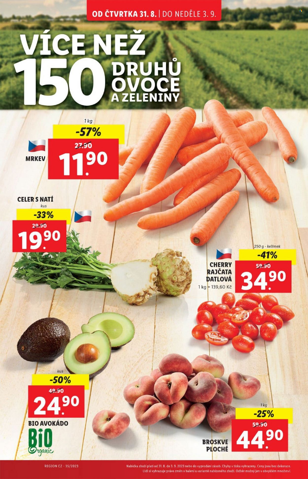 Leták Lidl - 31.8.2023 - 3.9.2023. Strana 2