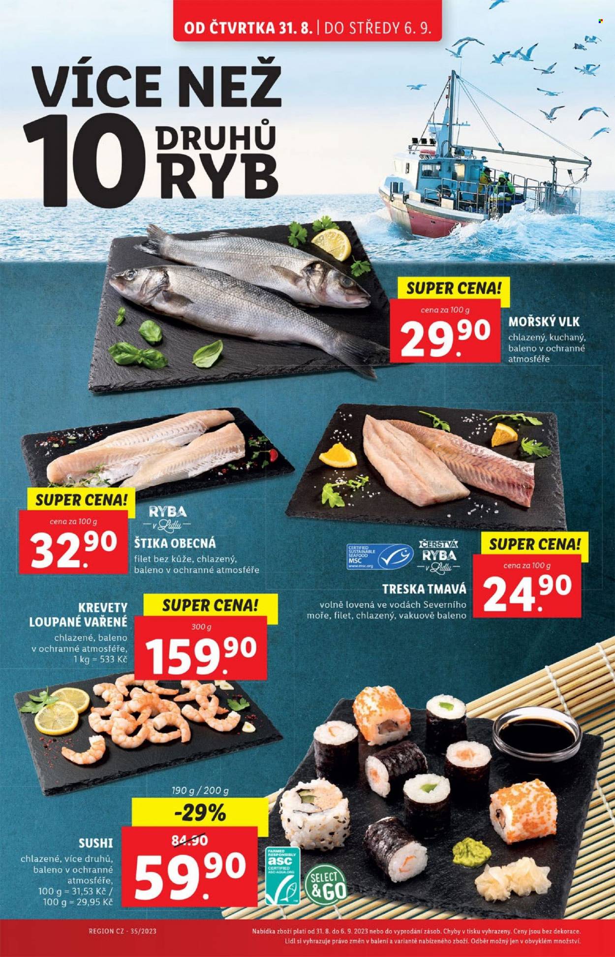 Leták Lidl - 31.8.2023 - 3.9.2023. Strana 4