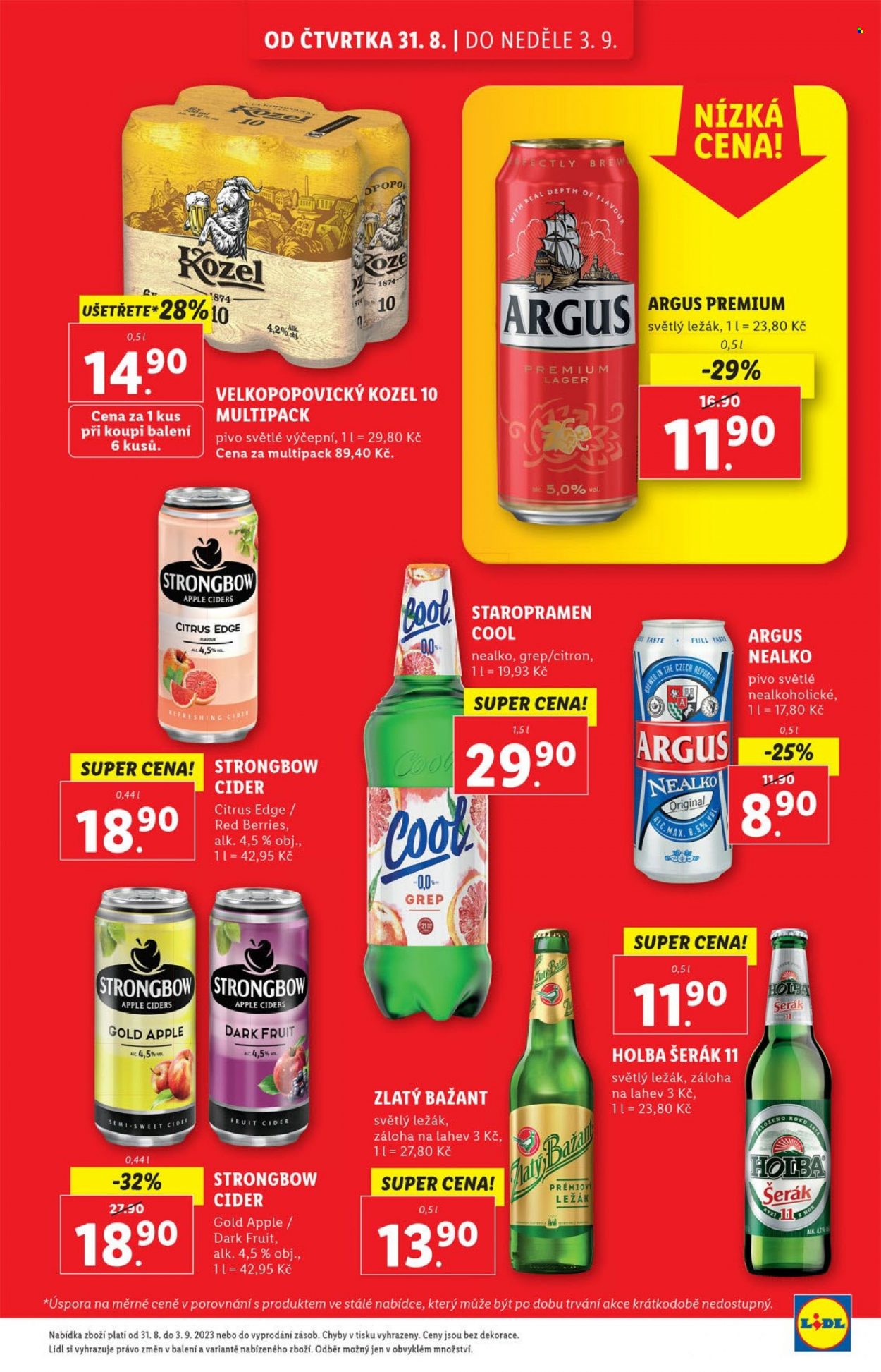 Leták Lidl - 31.8.2023 - 3.9.2023. Strana 11