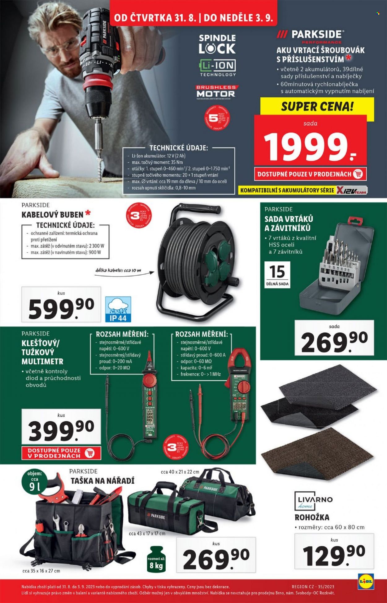 Leták Lidl - 31.8.2023 - 3.9.2023. Strana 23