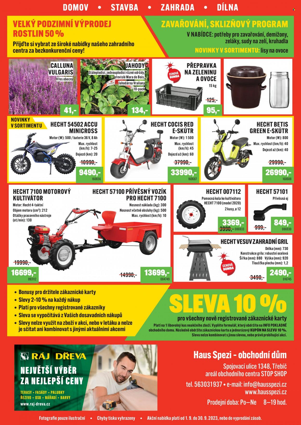 Leták Haus Spezi - 1.9.2023 - 30.9.2023. Strana 2