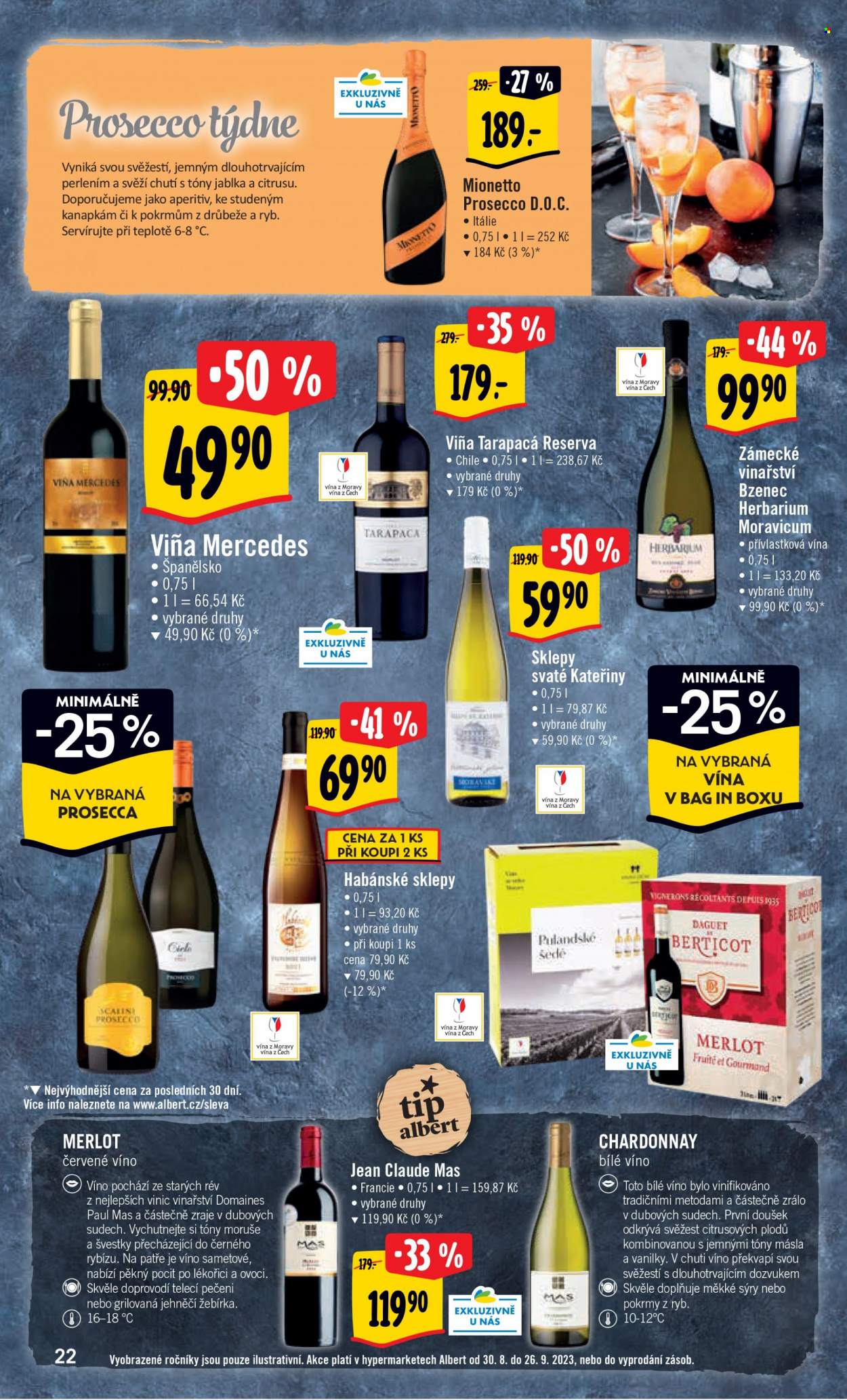 Leták Albert Hypermarket - 30.8.2023 - 5.9.2023. Strana 22