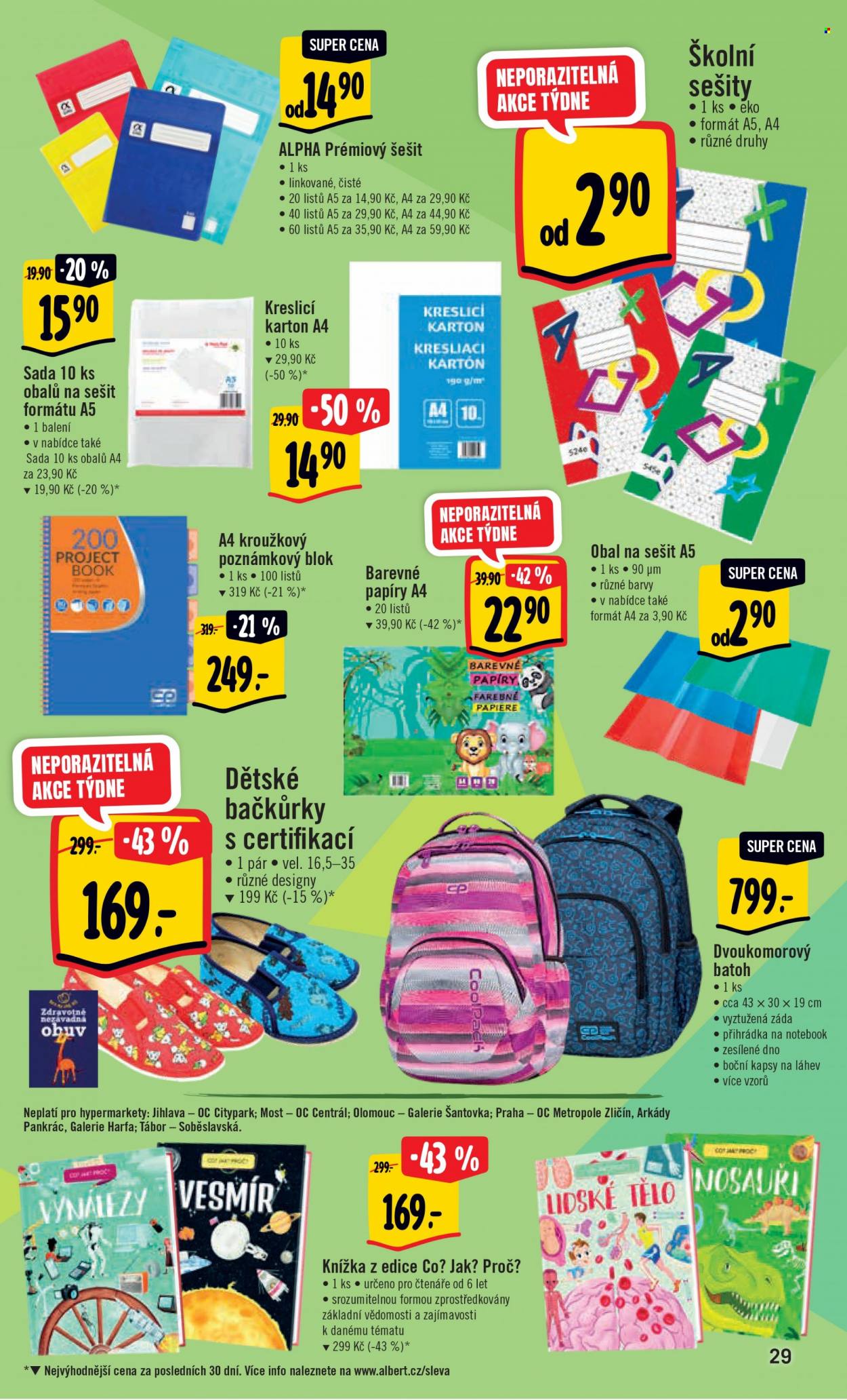 Leták Albert Hypermarket - 30.8.2023 - 5.9.2023. Strana 29