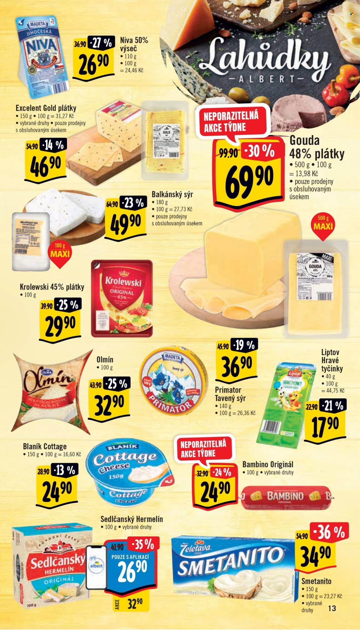 Leták Albert Supermarket - 30.8.2023 - 5.9.2023. Strana 13