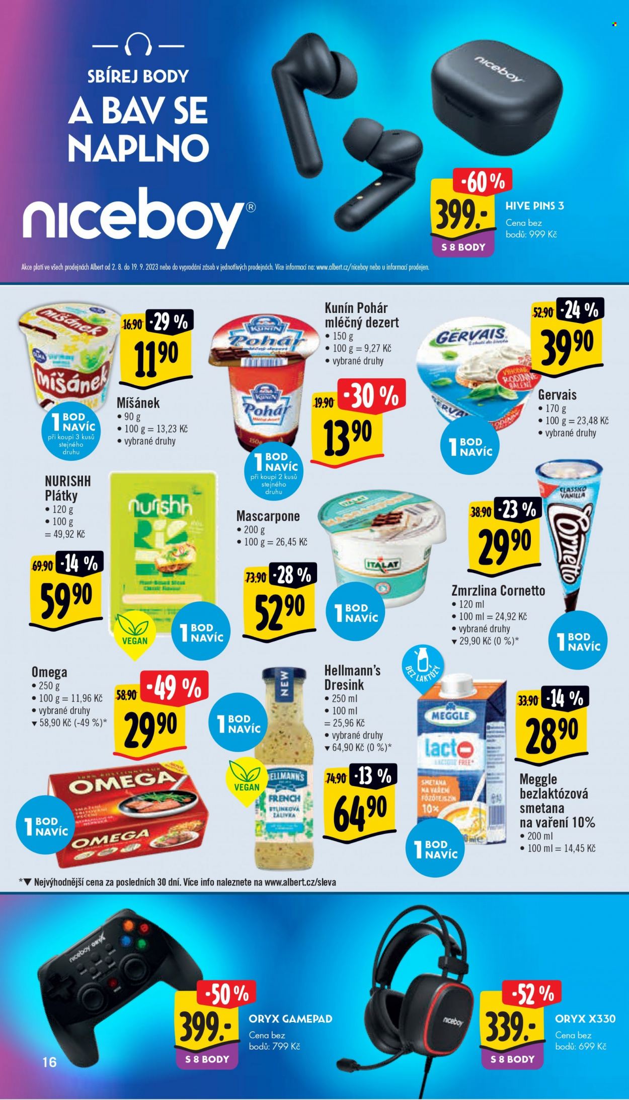 Leták Albert Supermarket - 30.8.2023 - 5.9.2023. Strana 16