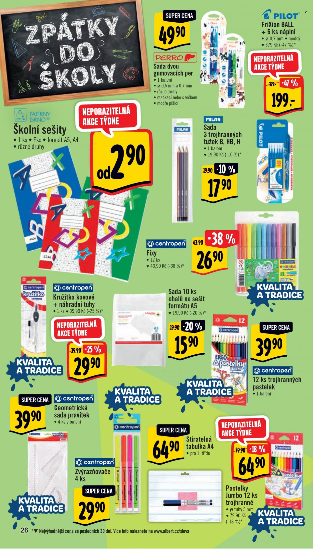 Leták Albert Supermarket - 30.8.2023 - 5.9.2023. Strana 26
