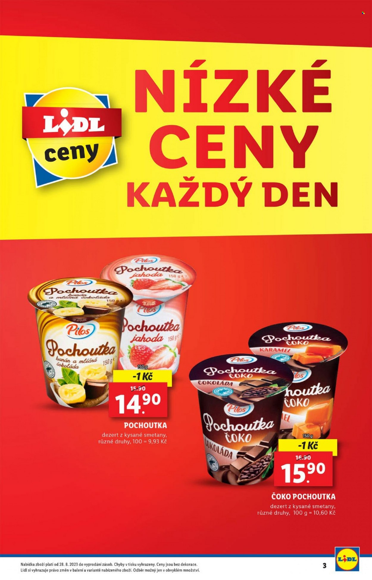 Leták Lidl. Strana 3