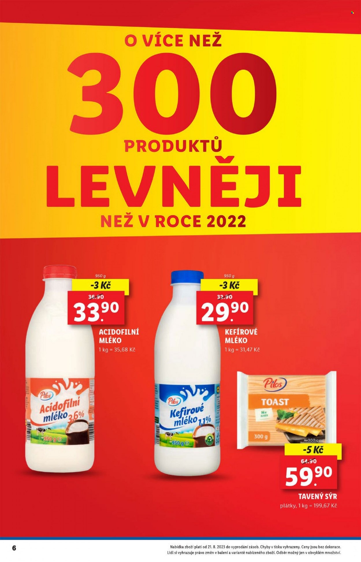 Leták Lidl. Strana 6