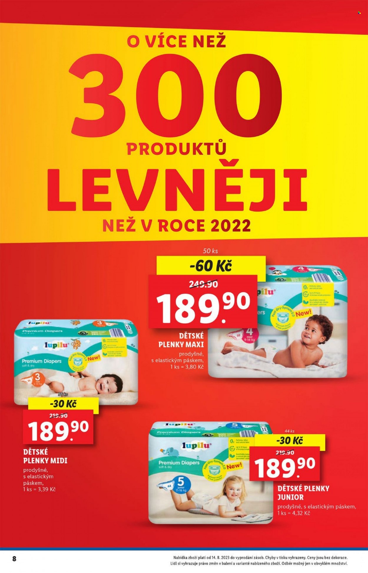 Leták Lidl. Strana 8