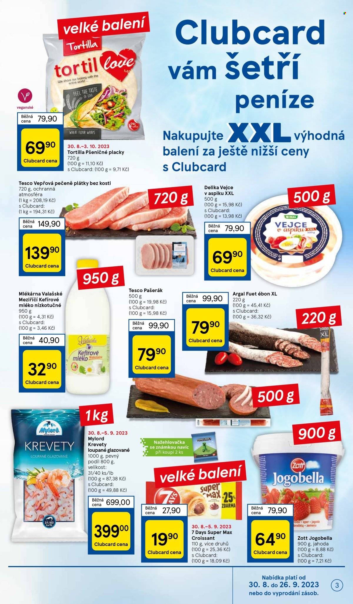Leták TESCO - 30.8.2023 - 5.9.2023. Strana 2