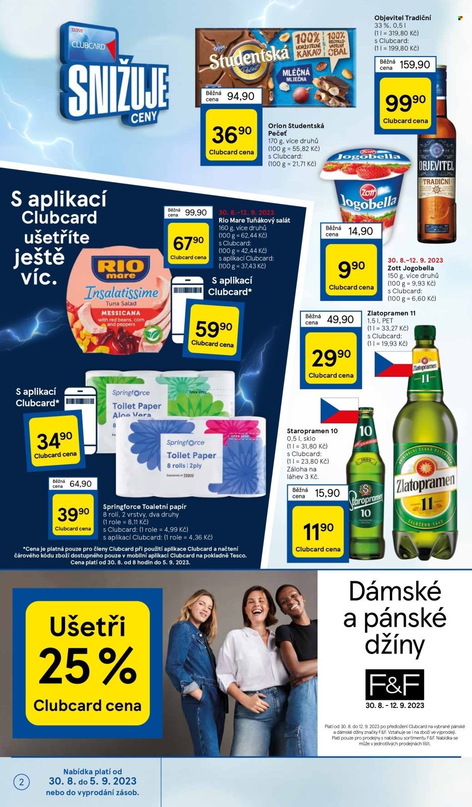 Leták TESCO - 30.8.2023 - 5.9.2023. Strana 3