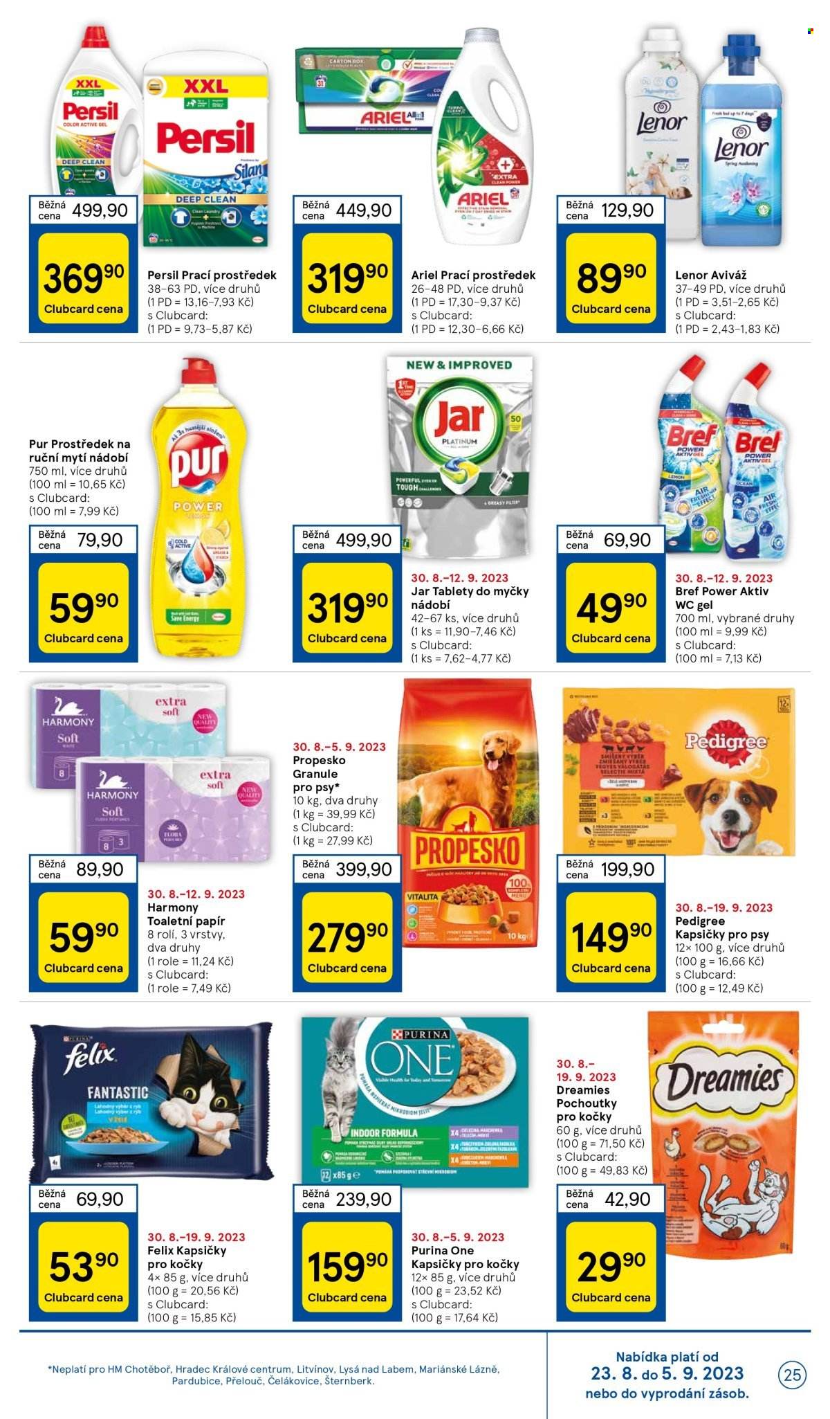 Leták TESCO - 30.8.2023 - 5.9.2023. Strana 25