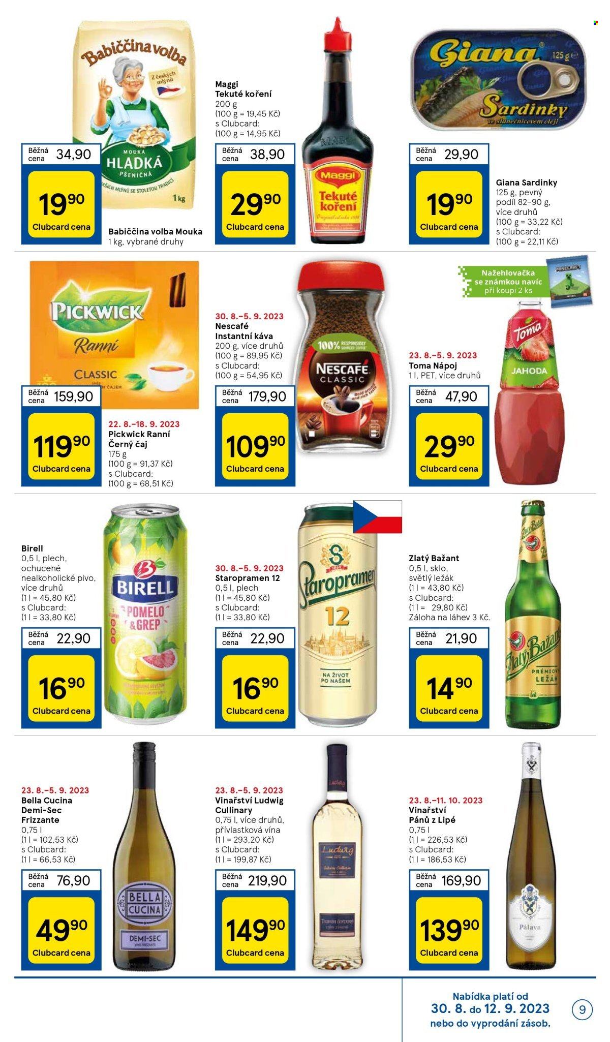 Leták TESCO supermarket - 30.8.2023 - 5.9.2023. Strana 9