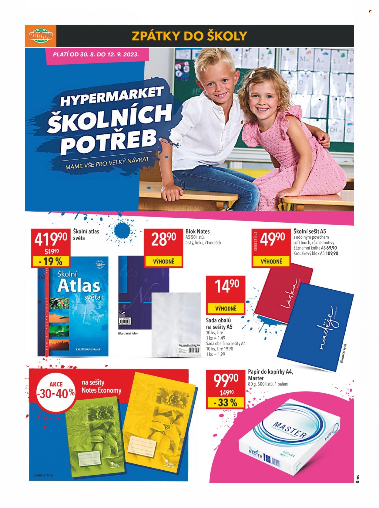 Leták Globus - 30.8.2023 - 5.9.2023. Strana 2