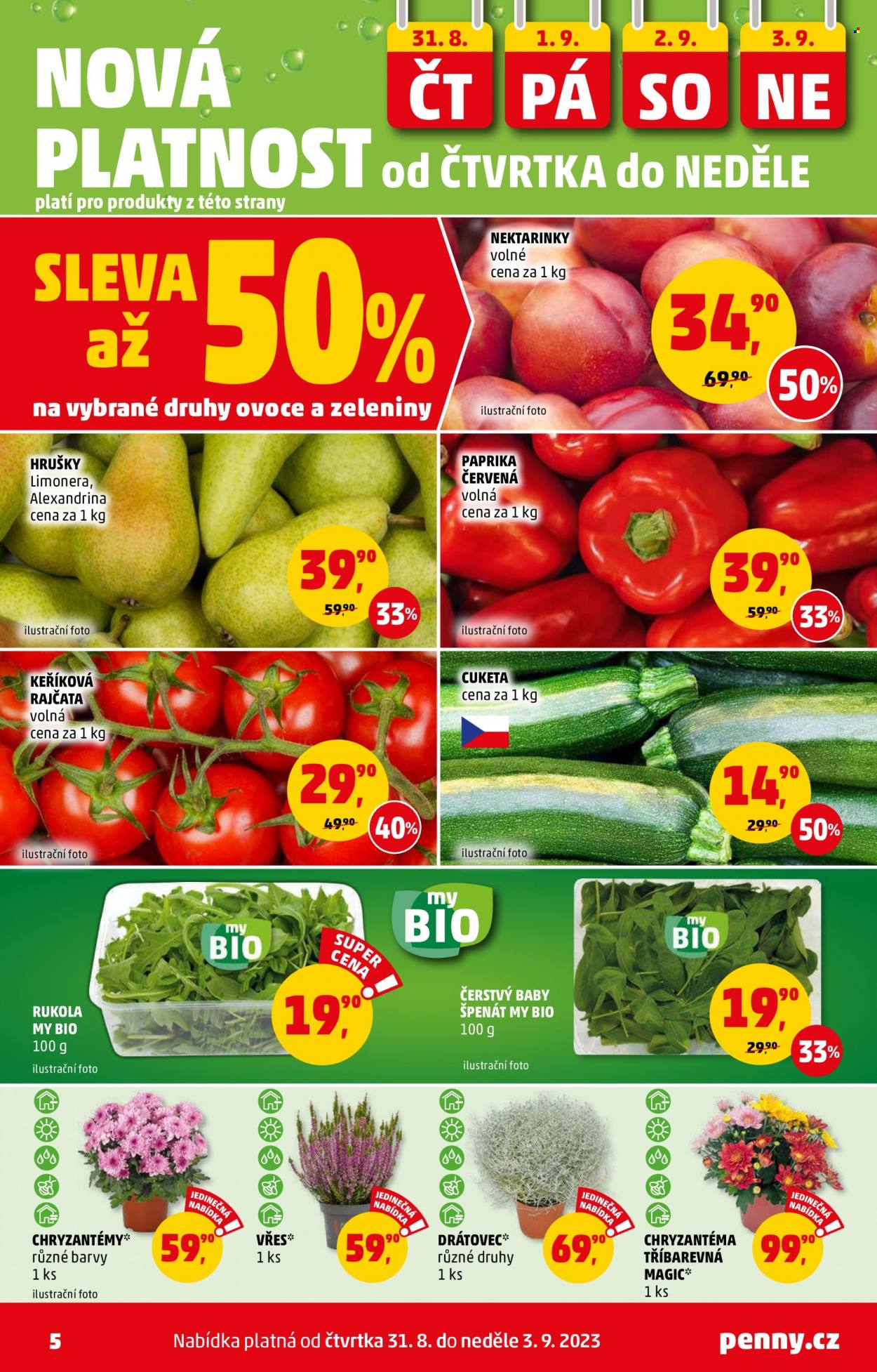 Leták PENNY - 31.8.2023 - 6.9.2023. Strana 5