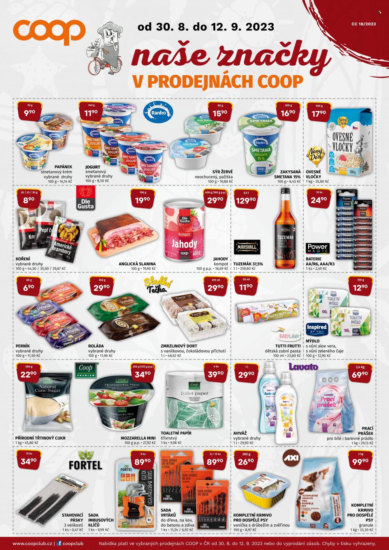Leták coop TERNO - 30.8.2023 - 12.9.2023. Strana 2