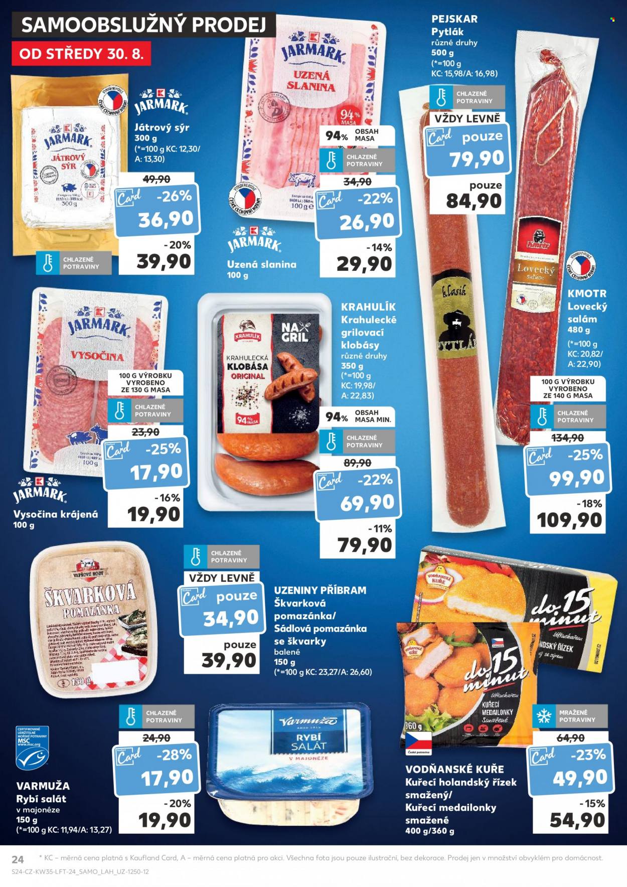 Leták Kaufland - 30.8.2023 - 5.9.2023. Strana 24
