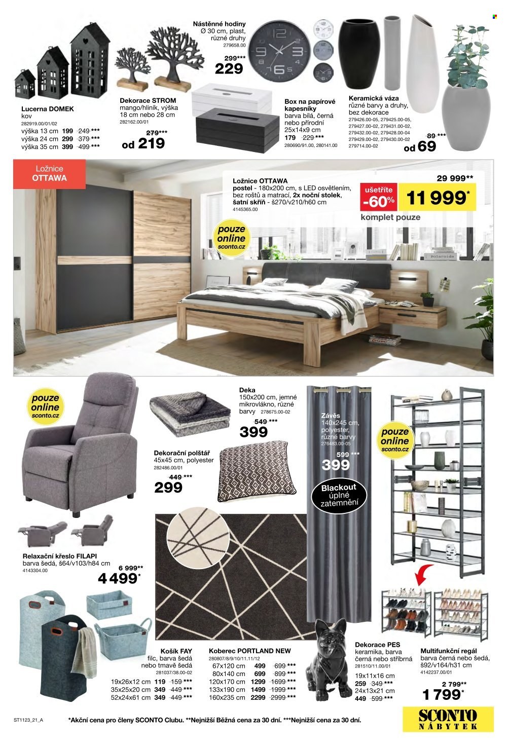 Leták SCONTO NÁBYTEK - 30.8.2023 - 19.9.2023. Strana 21