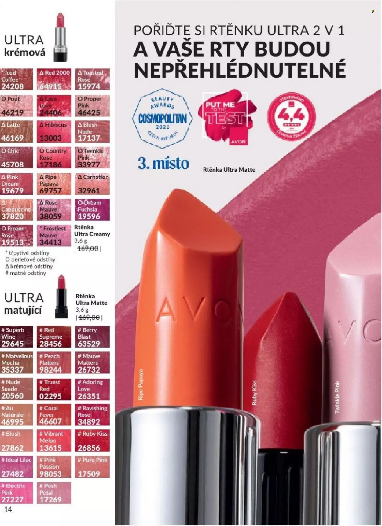 Leták AVON - 1.9.2023 - 30.9.2023. Strana 14