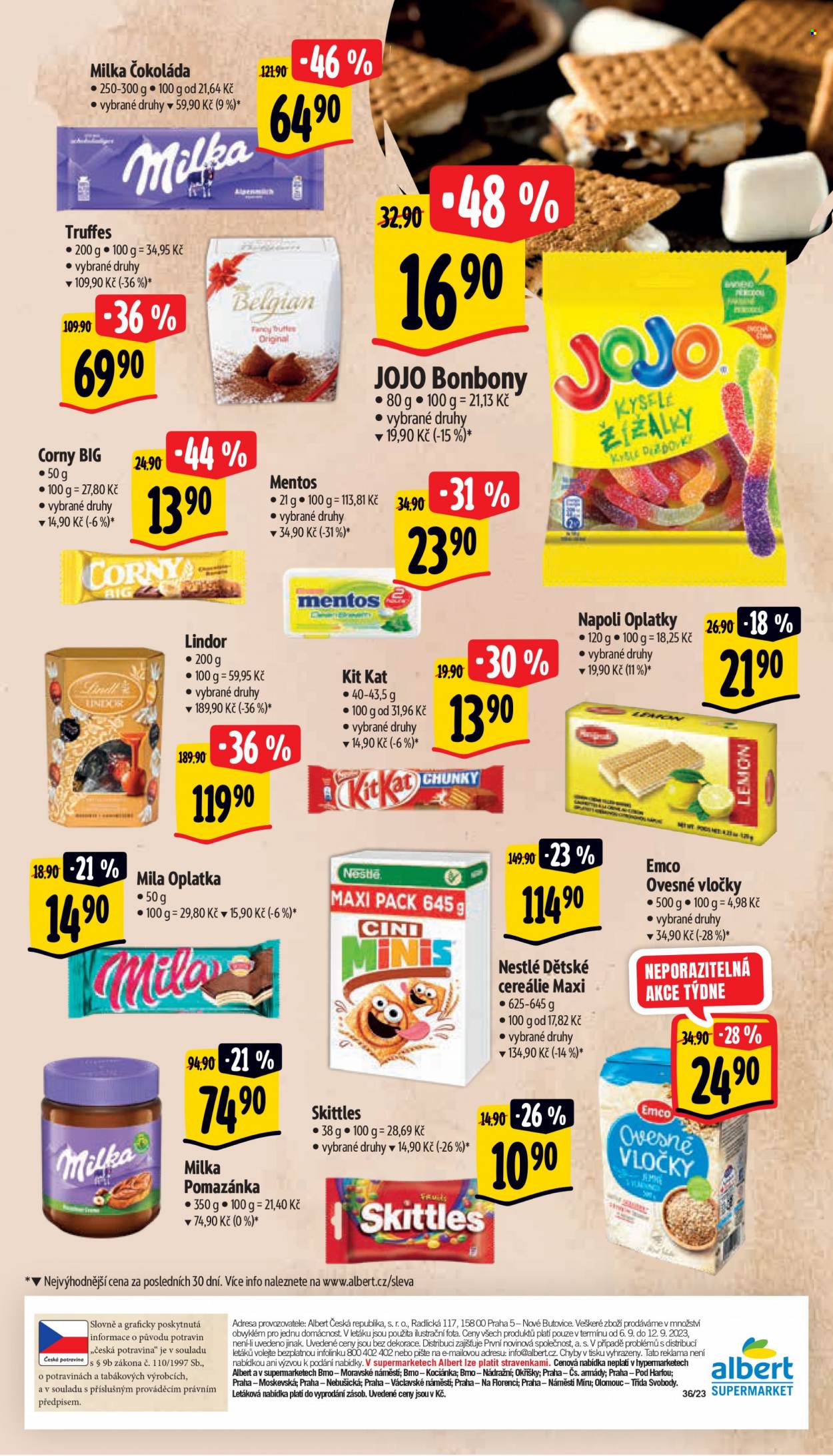 Leták Albert Supermarket - 6.9.2023 - 12.9.2023. Strana 18