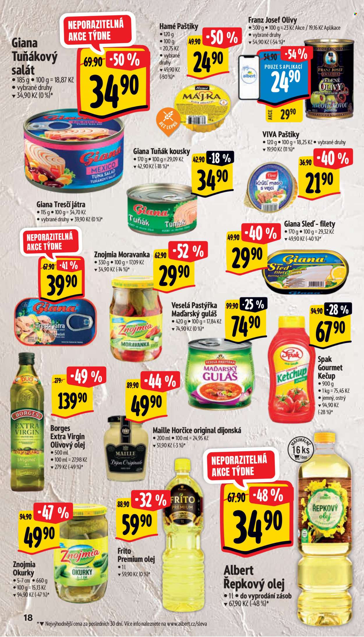 Leták Albert Supermarket - 6.9.2023 - 12.9.2023. Strana 19