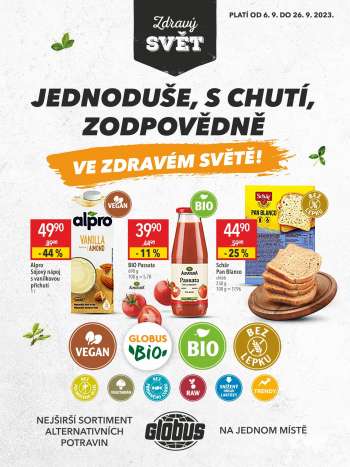 Leták Globus - 6.9.2023 - 29.9.2023.