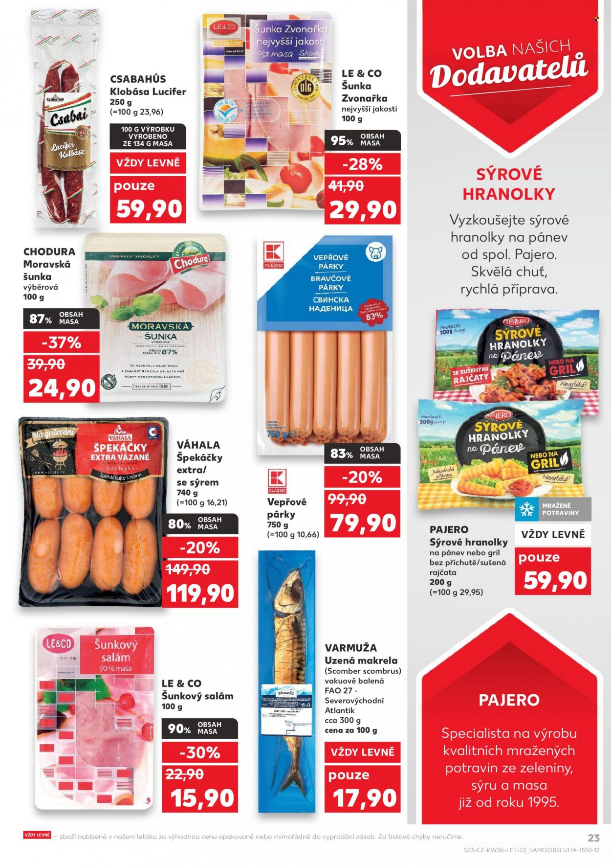 Leták Kaufland - 6.9.2023 - 12.9.2023. Strana 23