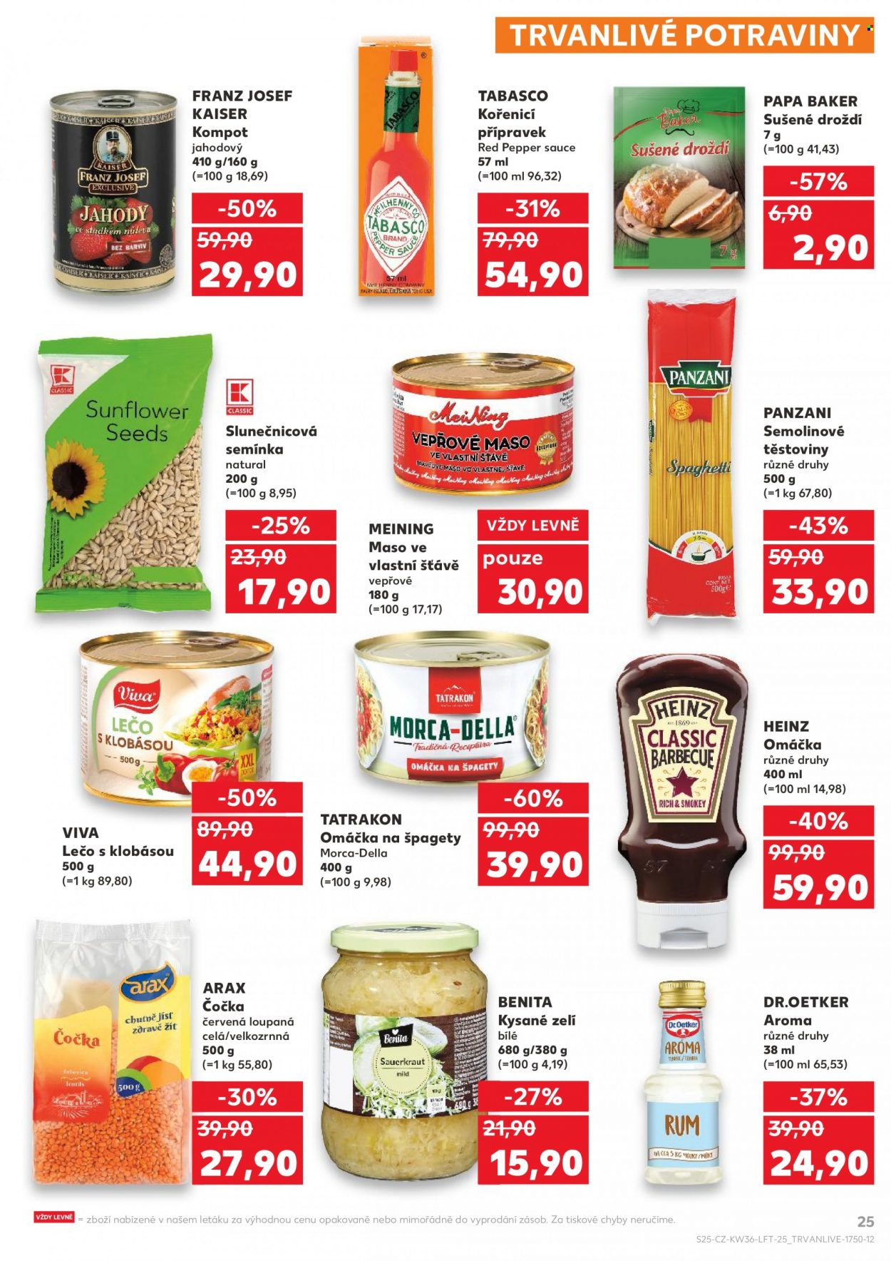 Leták Kaufland - 6.9.2023 - 12.9.2023. Strana 25